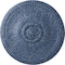 Ekena Millwork Bailey Ceiling Medallion (Fits Canopies up to 4"), Hand-Painted Americana Crackle, 18 1/8"OD x 3/4"P CM19BIAMC - alternate 1
